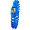 Mini Blue Negative Silicone Ion Sport Watch For Children , Rubber Bracelet Wrist Watch