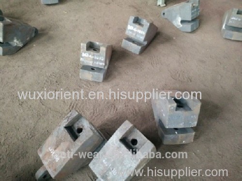 Ni-hard Cast Iron Lip Liners with Hardness More Than HRC56 For Grinding Mill