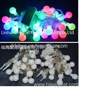 LED ball string light LED holiday string light/ festival light/decorative light, wedding /party / decorative light