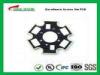 Led Lighting PCB Aluminum 1.6mm Quick Turn PCB Prototypes Black Solder Mask