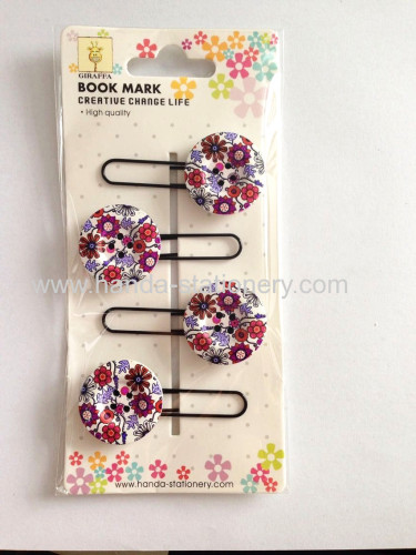 creative button shape paper clipsbookmarkspush pins