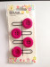 creative button shape wooden bookmark paper clips push pins