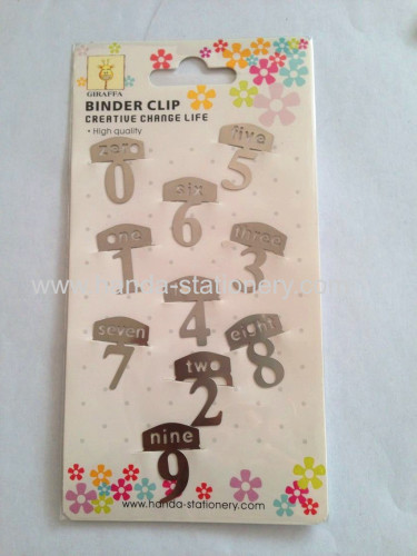 creative figure shapemetal bookmark paper clips push pins
