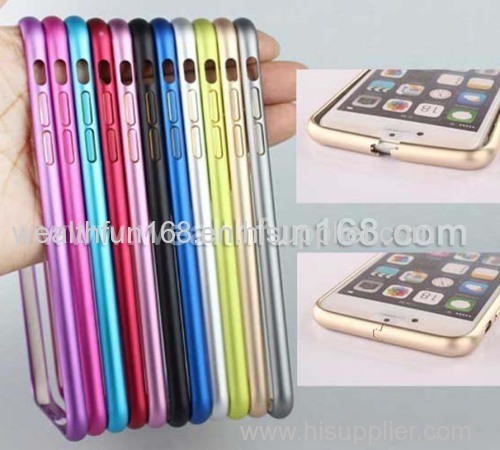 Factory price ultra-thin metal bumper for iphone 6 plus bumper
