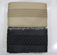 fiber leather hand sewing car steering wheel cover