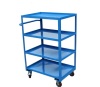 Heavy duty material steel shelf cart