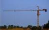 12ton Potain Tower Crane / Luffing Crane with 101m Height Under Hook 7032 Stationary Attached