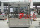Gear pump Paste Filling Machine with Glass Cleaning for semi liquid