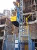 Blue Twin Cage Construction Material Hoists for Building SC200