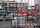 Pneumatic Liquid Filling Machine for Food Beverage Chemical , water filling equipment
