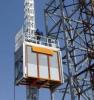 Yellow 2000kg OEM Goods Construction Hoist Elevator for Building