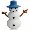 Christmas snowman Usb Flash Drives