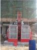 Painted SC200 Yellow Material Construction Twin Cage Hoist 3.2 x 1.5 x 2.5m