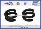 65Mn Spring Steel Double Coil Washer / Bouble Layer Waher Black Surface Treatment