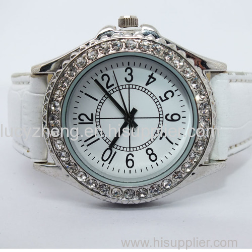 Diamond watch for woman alloy watch Japan quartz watch