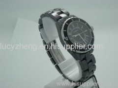 All ceramic watch with black color for man