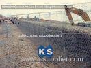 Grid Double Twisting Gabion Box With PVC Coated Galvanized Galfan Wire