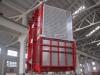 OEM Red Construction Hoist Parts Building Lifter Single Elevator Cage for Oil Fields