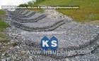 Water And Soil Erosion Preventing Gabion Baskets / Boxes with Hexagonal Wire Mesh