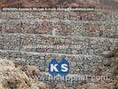 Hexagonal Wire Mesh Gabion Retaining Wall with Polyethylene PE Coated Gabion Wire