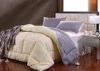 Contemporary White Silk Bedding Sets Quilt Pillowcase Customized