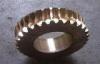 Mechanical Brass Precision Gears Worm Wheel by CNC turning > Gear hobbing