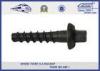 10.9 Grade 40Cr Steel Oxide Black Screw Spike Insert Plastic Dowel Railway Fasteners