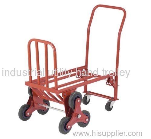 Folding eight wheels garden carts and wheelbarrows