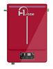Red Tankless Induction Wall Mounted Water Heater 6000W Safety and High Efficiency