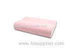 High Density Comfortable Full Size Memory Foam Pillow Contour in Pink