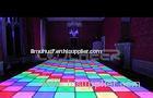 Professional 50cm Inductive Led portable light up dance floor rental for wedding party