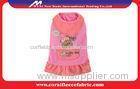Pink or Blue Baby Dog Scarf Skirt Cute Pet Clothes , Small Dog Pet Sweaters / T-shirt
