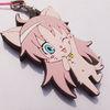 Japan 2d Soft PVC Keychain For Boys with Embossed Logo Animal Shape