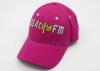 Golf Embroidery Unisex Cotton Baseball Caps Adjustable Back Closure