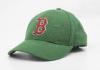 Fashion Unisex 100% Cotton Twill Green Baseball Caps Visor 6 Panels