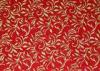 Red 12mm Bronzing Acoustical Wall Panels / Acoustic Absorber Panels