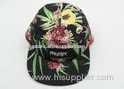 Florescent Patch Logo Printed Baseball Caps / Hats For Lady , Multi Color