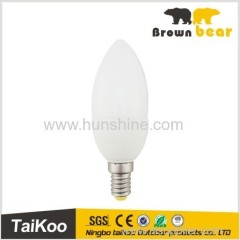 t2 candle shaped led light bulb environment-friendly