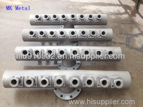 Custom Design Pipe Fittings Pipeline China Manufacturer