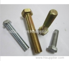 Hex half thread bolts / full thread bolts