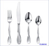 New product on market stainless steel cutlery set wooden box