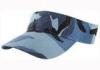 Fashion Multi-Color Acrylic Sun Cap Visor , Sports Golf Hat Without Crown