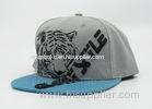 Cool Printed Gray Sun Baseball Cap Snapback Adjustable For Party