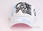 Customized Adjustable Cotton Printed Baseball Caps Visor For Outdoor