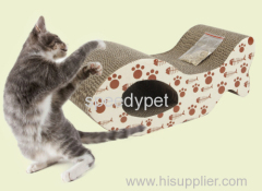 Cat Scratch Toy New design scratcher board with steady feet