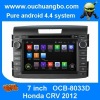 Ouchuangbo audio DVD GPS head unit android 4.4 OS Honda CRV 2012