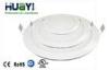 High Brightness 5500k 1200lm 15W Recessed Round LED Panel Lights For Office