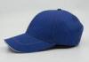 Blue 100% Cotton Twill Plain Personalised Baseball Caps Sandwich Bill