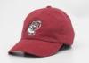 Red Children Baseball Caps Cotton Twill Flat Embroidery 48cm - 55cm