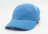 Sky Blue Plain Outdoor Caps Waterproof Material With Mesh Air Hole